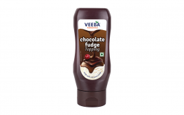 Veeba Chocolate Fudge Topping   Plastic Bottle  380 grams